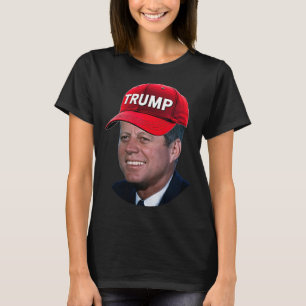 T-shirt Jfk Porter Trump Casquette Drôle John F Kennedy Mè