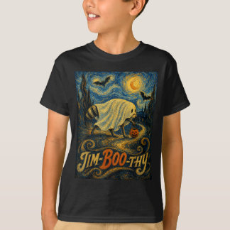 T-shirt Jim Boo Thy Peint Les Étoiles Artiste De Ciel De N