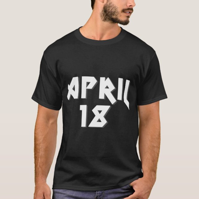 T-shirt Jim Jefferies 18 avril (Devant)