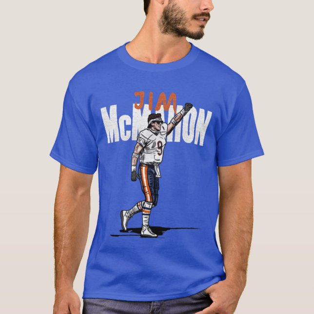 T-shirt Jim McMahon Chicago Celebration funny (Devant)