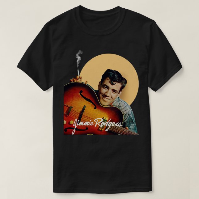 T-shirt Jimmie Rodgers Classic CountryHommage (Design devant)