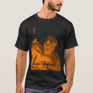 T-shirt Jimmie Rodgers Légende Classique Country Sepia Tr