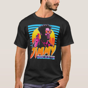 T-shirt Jimmy Buckets Miami Outrun Style Graphisme Essenti