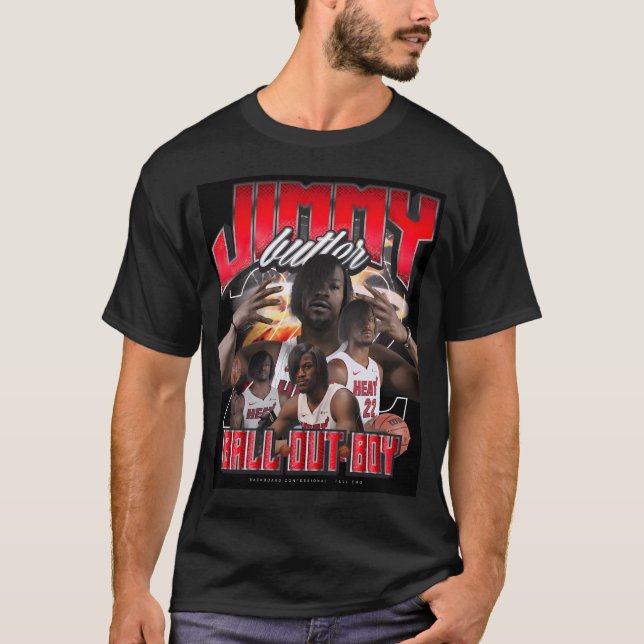 T-shirt Jimmy Butler Emo Ball Out Boy (Devant)