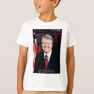 T-shirt Jimmy Carter "Droits de l'Homme" Citation Cadeaux 