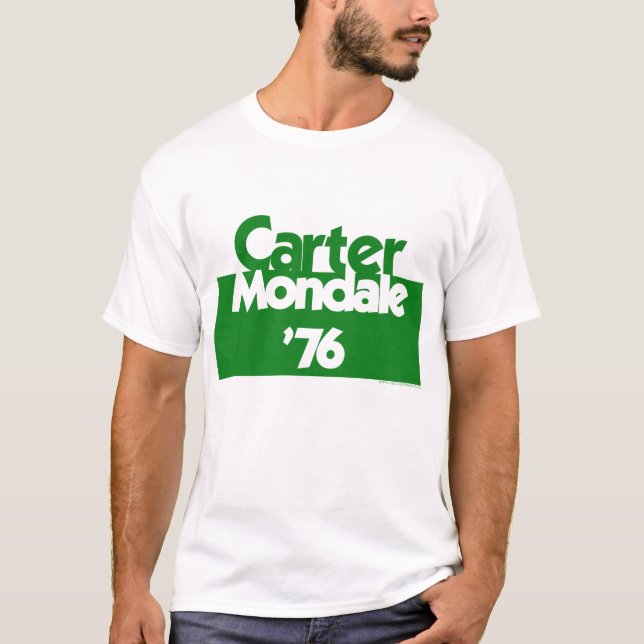 T-shirt Jimmy Carter-Walter Mondale (Devant)