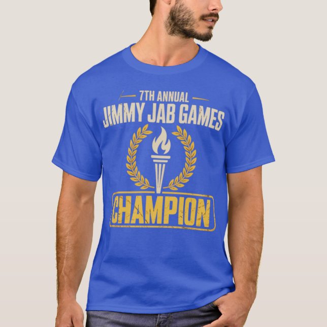 T-shirt Jimmy Jab Games Champion (Devant)