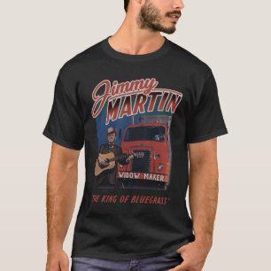 T-shirt Jimmy Martin, Roi de Bluegrass