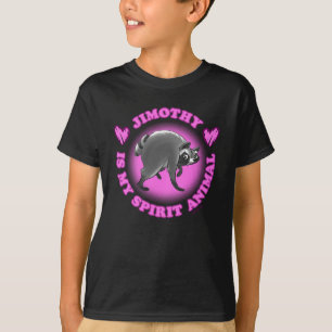 T-SHIRT JIMOTHY EST MON ANIMAL SPIRITUEL