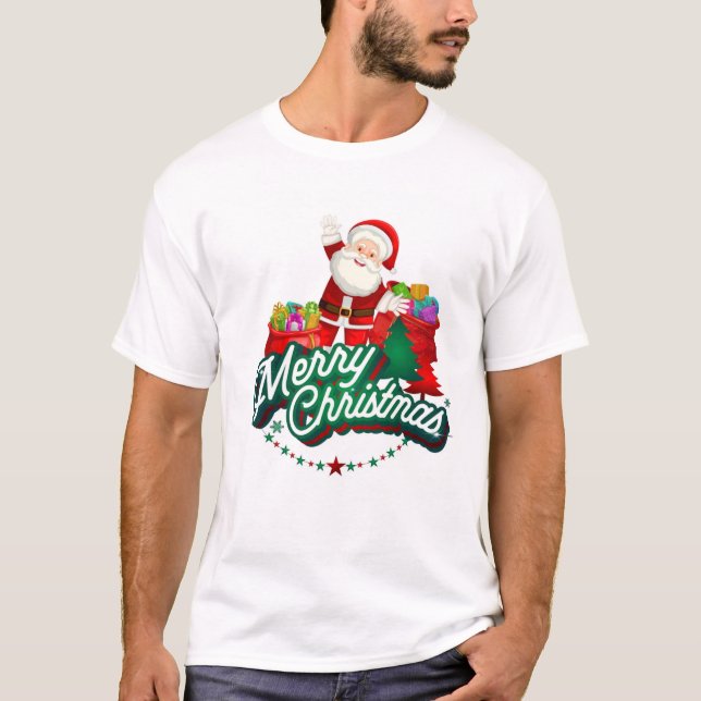 T-shirt "Jingle All Way" (Devant)