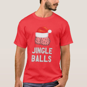 T-shirt Jingle Balls Funny Père Noël Noël Fête de Noël