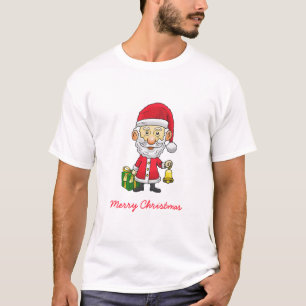 T-shirt Jingle Bells avec le Père Noël