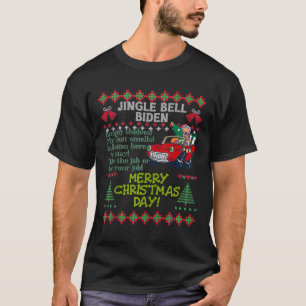 T-shirt Jingle Joe Biden Xmas Carol Trump Noël laid S