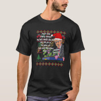 Jingle Joe Tablettes vides Biden Père Noël Anti-li