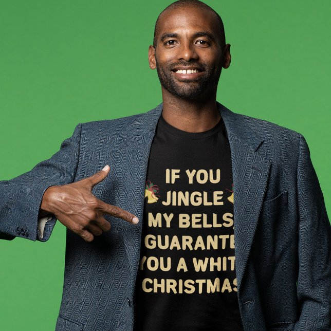 T-shirt Jingle Mes cloches Pour Un Tee De Noël Blanc Drôle (Créateur téléchargé)