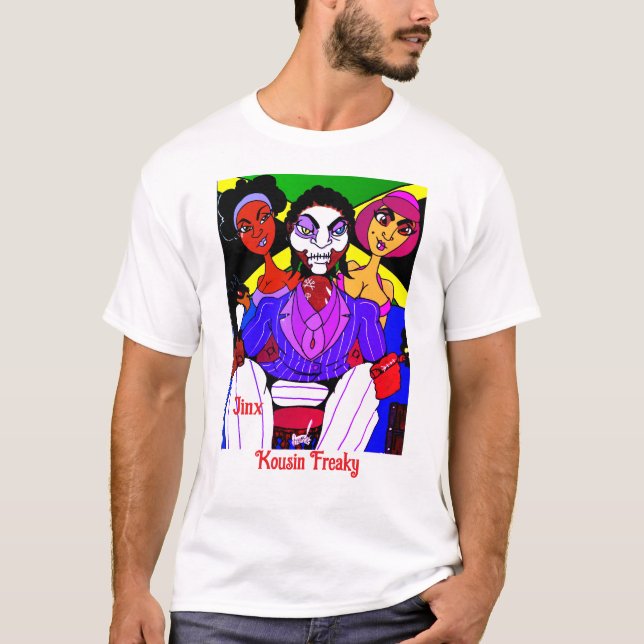 T-shirt Jinx le prêtre vaudou (Devant)