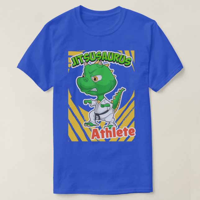 T-shirt Jitsusaurus Cool Jiu Jitsu Dinosaur cadeau (Design devant)
