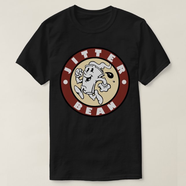 T-shirt Jitter Bean Coffee (Les Garçons) Essential T Shirt (Design devant)