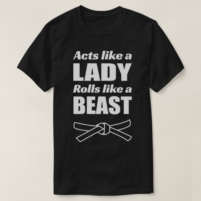 T-shirt Jiu jitsu BJJ Arts martiaux Drôle cadeau 14 (Design devant)
