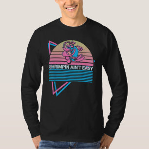 T-shirt Jiu Jitsu BJJ drôle Rétro Pêcher des crevettes n'e