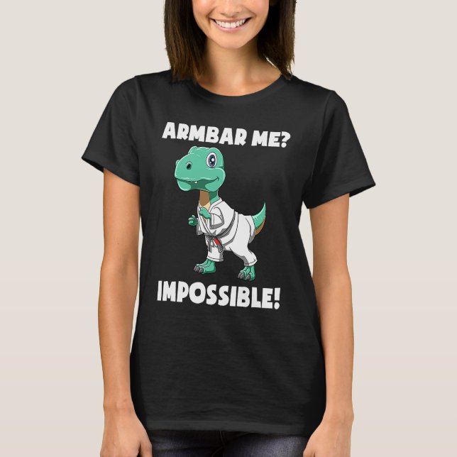 T-shirt Jiu Jitsu BJJ et Dino Grappling (Devant)