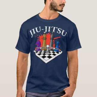 T-shirt Jiu Jitsu - Cadeau d'entraînement pour BJJ Chess 1