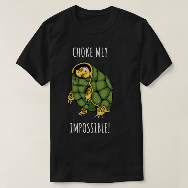 T-shirt Jiu Jitsu Choke Me Turtle MIXED MARTIAL ART brésil (Design devant)