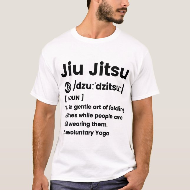 T-shirt Jiu Jitsu Définition (Devant)