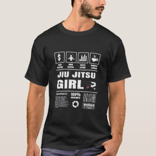 T-shirt Jiu Jitsu - Femmes brésiliennes mignonnes du Jiu J