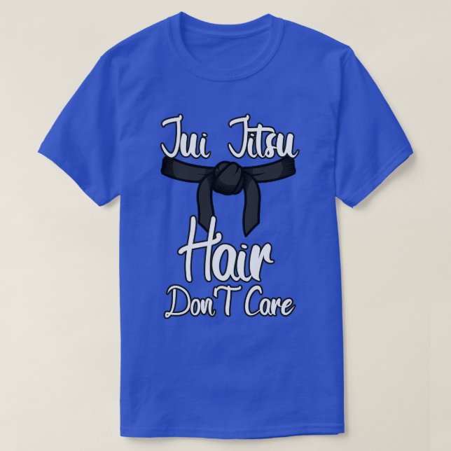 T-shirt Jiu Jitsu Hair Dont e (Design devant)