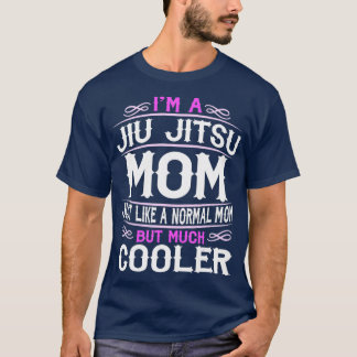 T-shirt Jiu Jitsu Maman mignonne Sporting Mom Cadeau