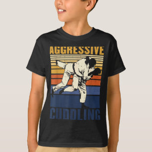 T-shirt Jiu Jitsu MMA BJJ Judo Câlins Aggressifs