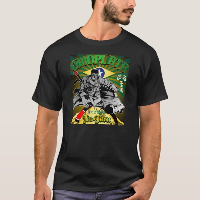 T-shirt Jiu-Jitsu Omoplata (Devant)