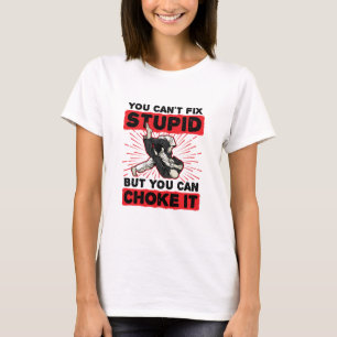 T-shirt Jiu Jitsu, on ne peut pas se résoudre à la bête ma