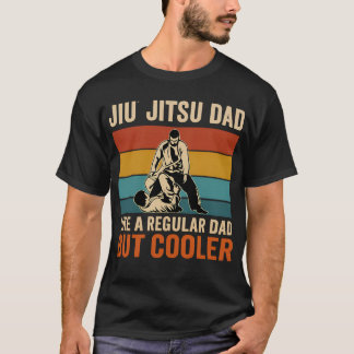 T-shirt Jiu Jitsu Papa comme un papa normal mais plus cool