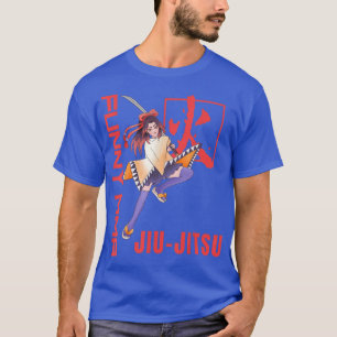 T-shirt JiuJitsu, Kitana Anime Girl, MIXED MARTIAL ART, Mu