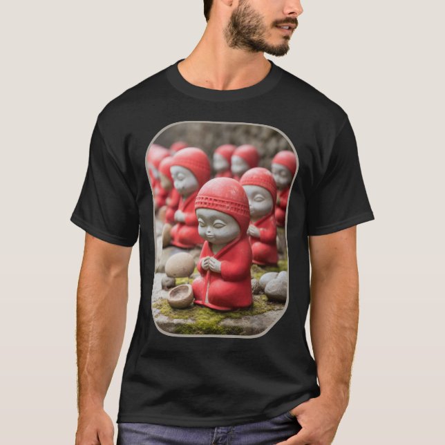 T-shirt Jizo Pathway Chipmunks Sacré Scamper T Chemise (Devant)