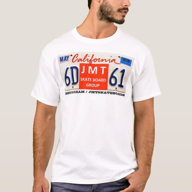 T-shirt JMT SKATEBOARD (Devant)