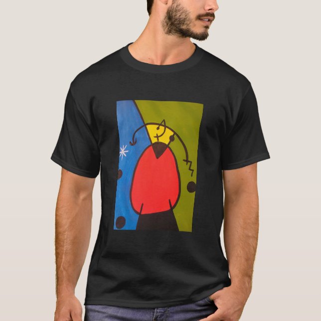 T-shirt joan miro peintures art, art abstrait (Devant)