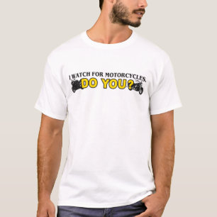 T-shirt J'observe pour des motos