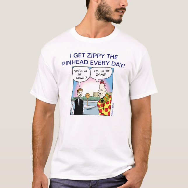 T-SHIRT J'OBTIENS ÉNERGIQUE LA TÊTE D'ÉPINGLE CHAQUE JOUR (Devant)
