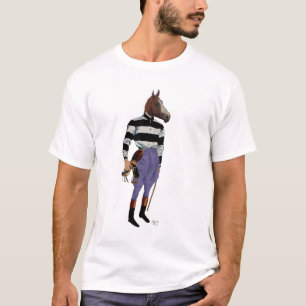 T-shirt Jockey complètement 2 de course de chevaux