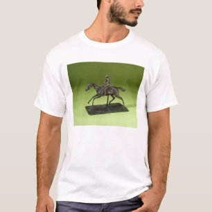 T-shirt Jockey sur un cheval (bronze)