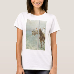 T-shirt Jockeys avant la course par Edgar Degas