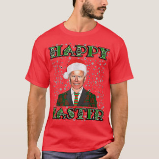 T-shirt Joe Biden Happy Easter For Funny Merry Christmas T