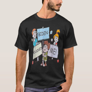 T-shirt Joe Biden M'A Touché Drôle Biden 2021