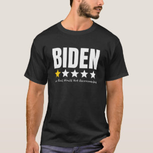 T-shirt Joe Biden très mauvais ne recommande pas drôle