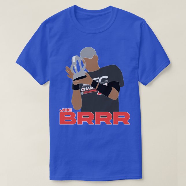 T-shirt Joe Burrow TShirtJoe Brrr (Design devant)