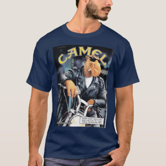 T-shirt Joe Camel Motorcycle Actif rétro