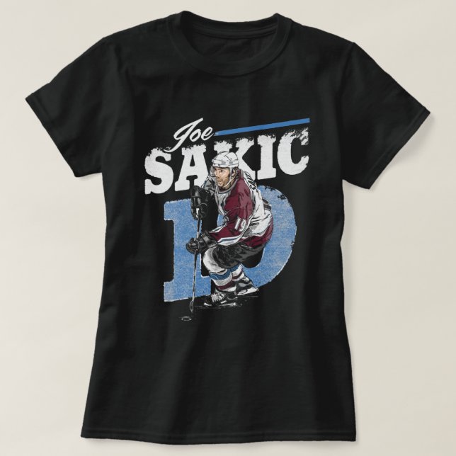 T-shirt Joe Sakic Retro (Design devant)